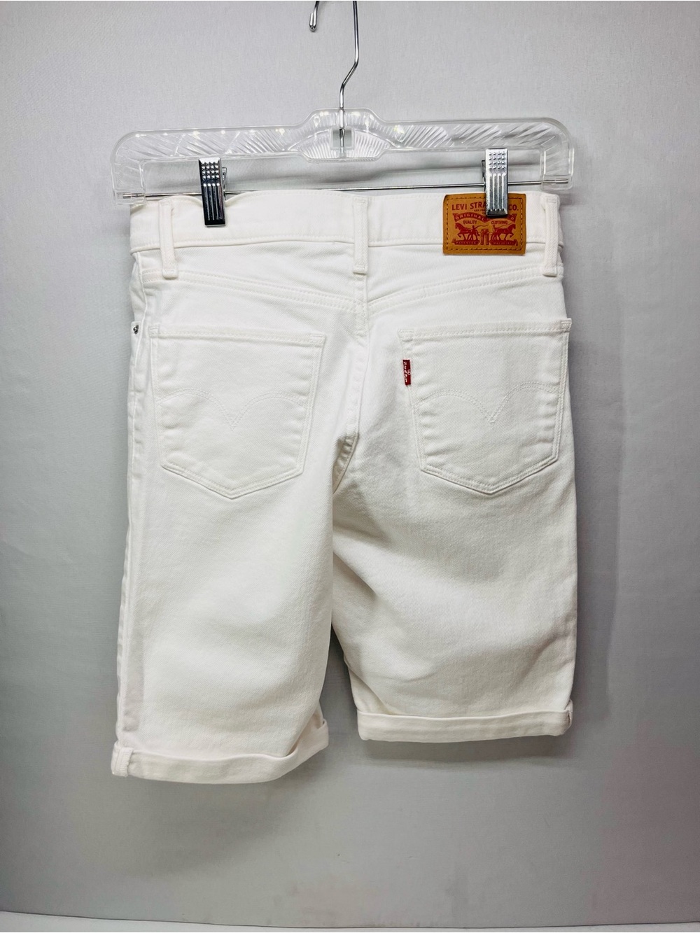 Levi's White Women's Denim Jean Shorts